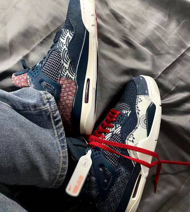 乔丹 Air Jordan 4 Retro Sashiko Deep Ocean 蓝白牛仔刺子绣篮球鞋|华体会体育hth官方网站(图14)
乔丹 Air Jordan 4 Retro Sashiko Deep Ocean 蓝白牛仔刺子绣篮球鞋|华体会体育hth官方网站(图14)