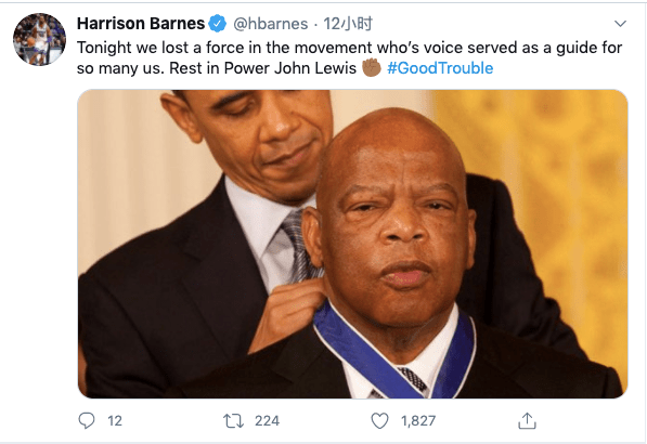 
安息吧！詹姆斯撰文悲悼 全美都陷入伤心 多位球星加入其中【hth官网入口】(图5)