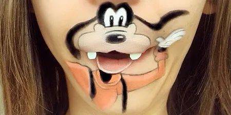 
【设计师】嘴部的搞怪化妆 联合动画人物 形成别开生面的艺术品“华体会体育hth官方网站”(图11)